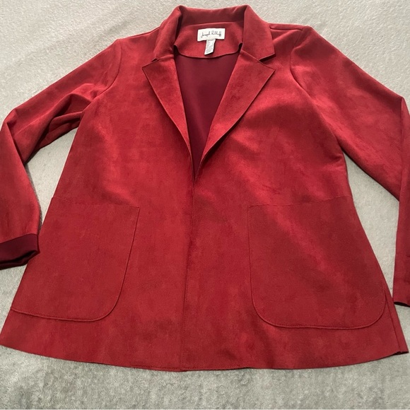 Joseph Ribkoff Red Blazer - Picture 9 of 12